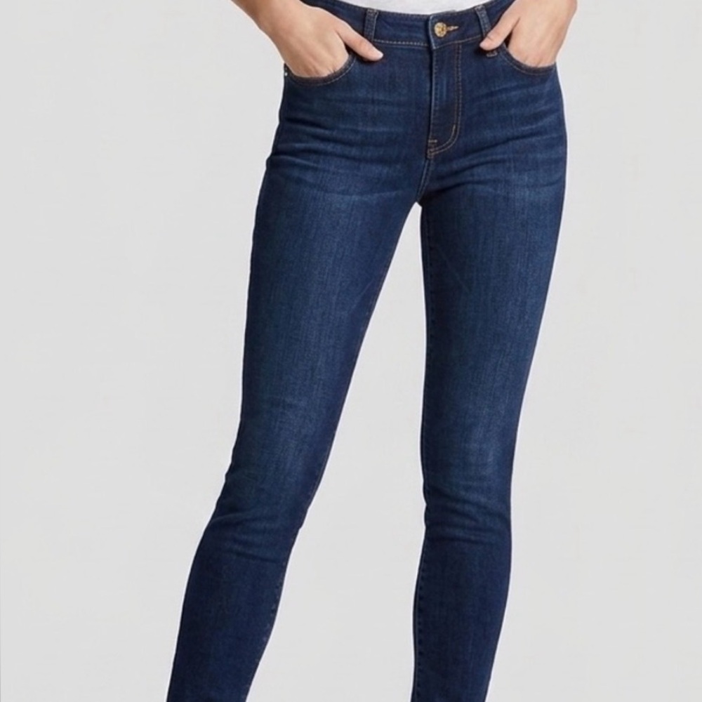 MICHAEL KORS IZZY SKINNY ANKLE JEANS SIZE 8